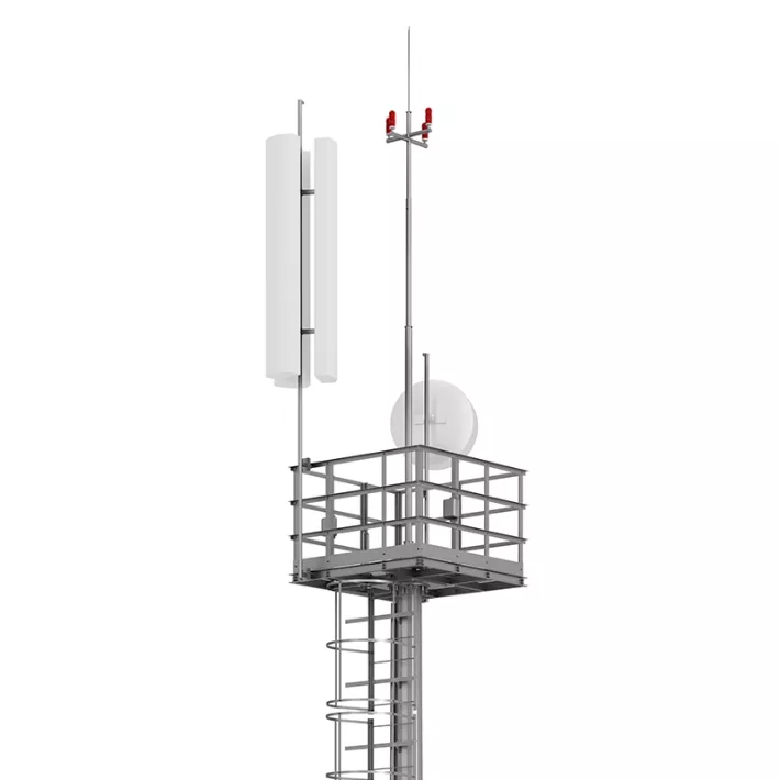 Мачты для защиты объектов ТЭК и промышленных предприятий от дронов и БПЛА