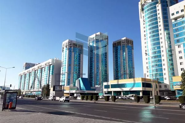 Металлоконструкции для освещения улиц в г. Астане