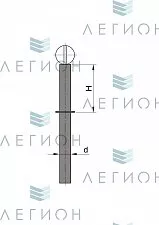 К62-0-1-0 кронштейн торшерный ШАР