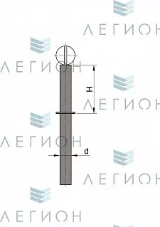 К62-0,2-1-0 кронштейн торшерный ШАР